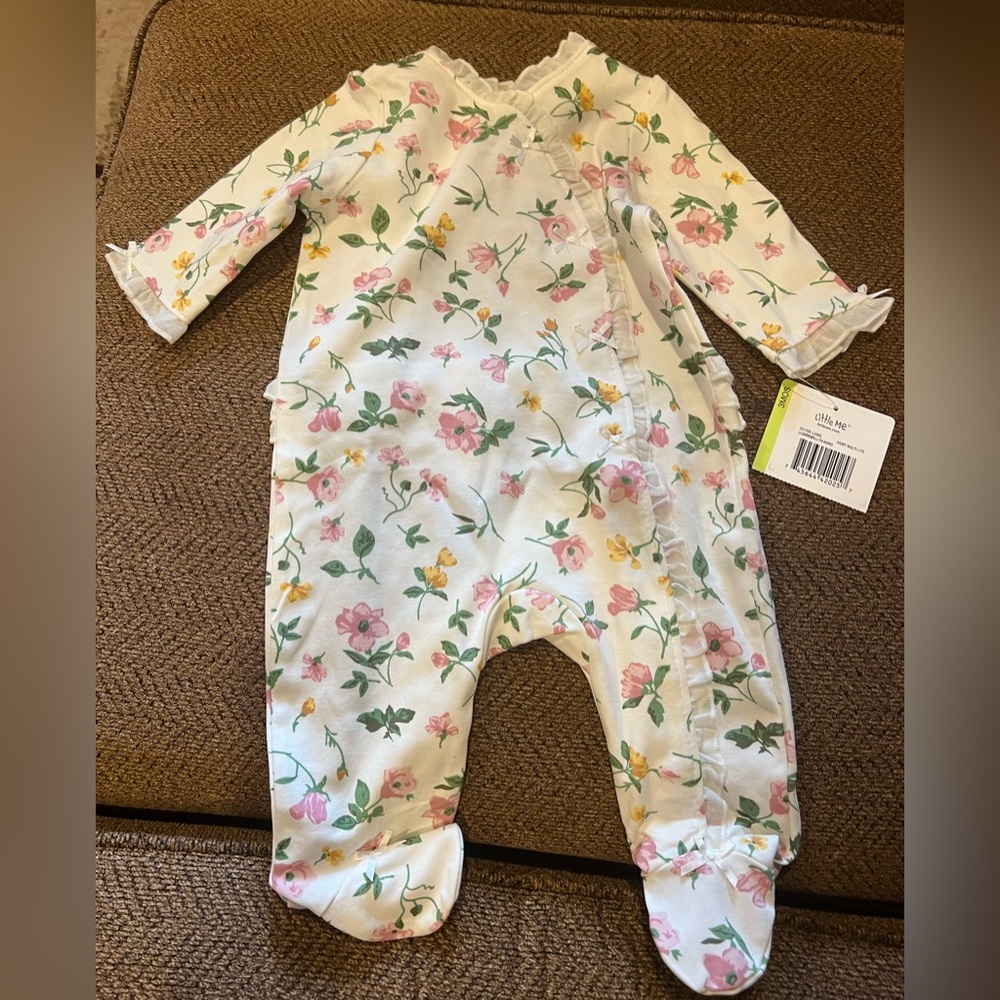 Little Me 3month footed pajama